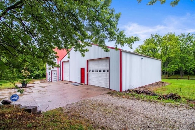 4188 Country Squire Ln, Oak Grove, MO 64075 - view of detached garage