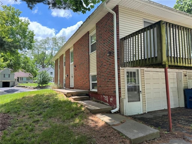 3006 S Santa Fe Rd, Independence, MO 64055 - view of property exterior with brick siding