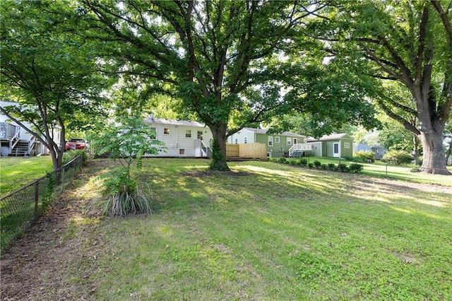 1617 N Pearl St, Independence, MO 64050 - view of yard featuring a residential view