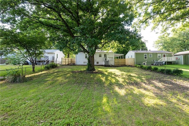 1617 N Pearl St, Independence, MO 64050 - view of yard