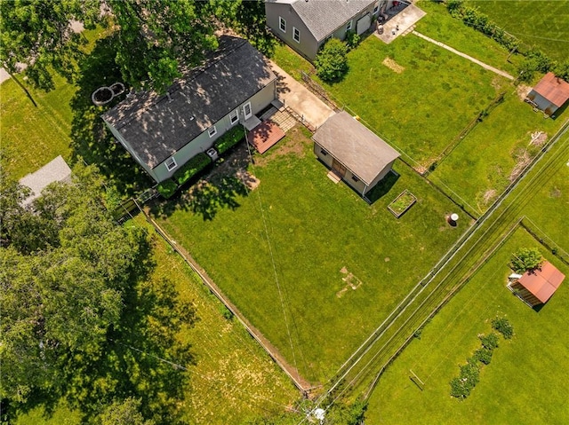 11124 W 69th Ter, Shawnee, KS 66203 - aerial view of property and surrounding area