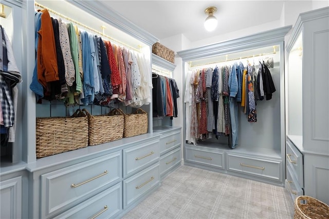 4424 NE Shadow Valley Cir, Lees Summit, MO 64064 - spacious closet featuring light carpet