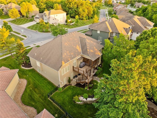 4424 NE Shadow Valley Cir, Lees Summit, MO 64064 - aerial view of residential area