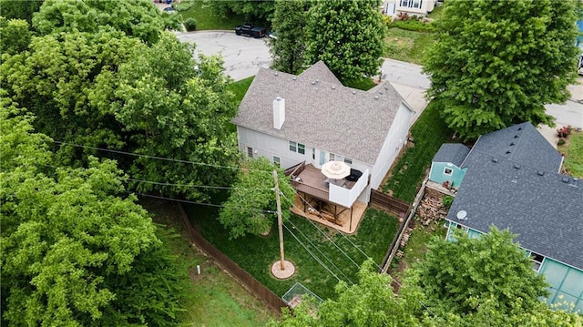 1604 S 105th Ter, Edwardsville, KS 66111 - view from above of property