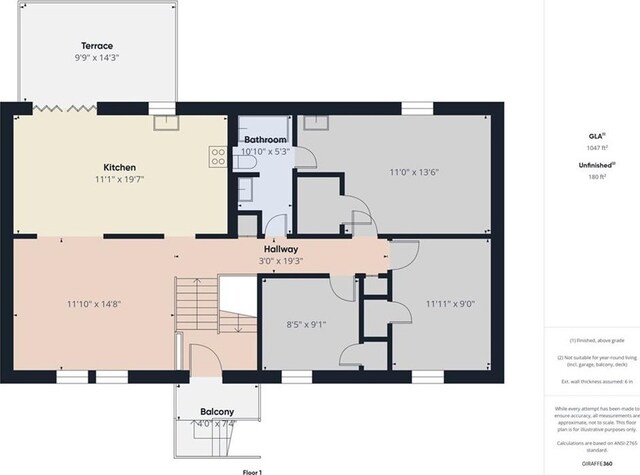 240 SE 121st Rd, Warrensburg, MO 64093 - room layout