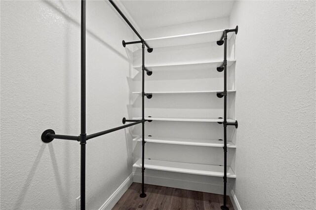 22617 155th St, Basehor, KS 66007 - spacious closet with wood finished floors