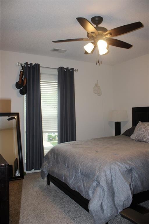 13810 W 53rd St, Shawnee, KS 66216 - bedroom with carpet flooring and a ceiling fan