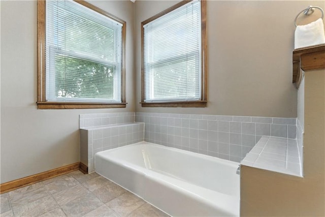 15206 W 85th St, Lenexa, KS 66219 - bathroom with a garden tub and baseboards