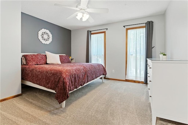 15206 W 85th St, Lenexa, KS 66219 - bedroom with carpet and a ceiling fan