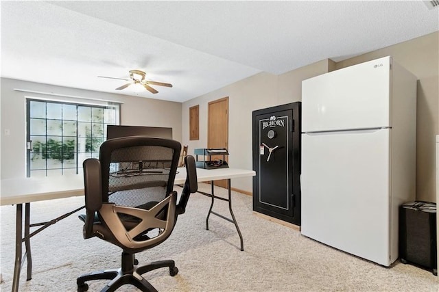 15206 W 85th St, Lenexa, KS 66219 - office featuring light colored carpet and a ceiling fan