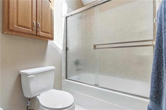 15206 W 85th St, Lenexa, KS 66219 - full bathroom with toilet and bath / shower combo with glass door