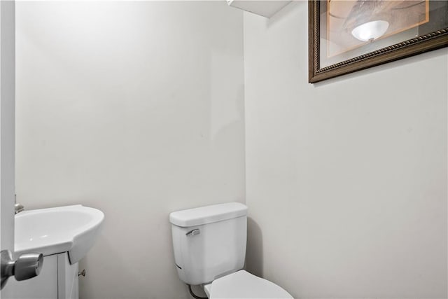 5112 Rock Creek Ln, Mission, KS 66205 - bathroom featuring toilet and vanity