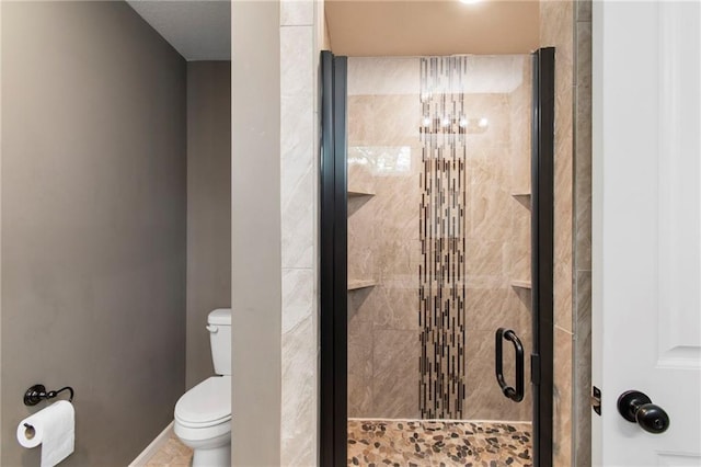 9 Platte Ridge Ct, Edgerton, MO 64444 - bathroom featuring toilet and a shower stall