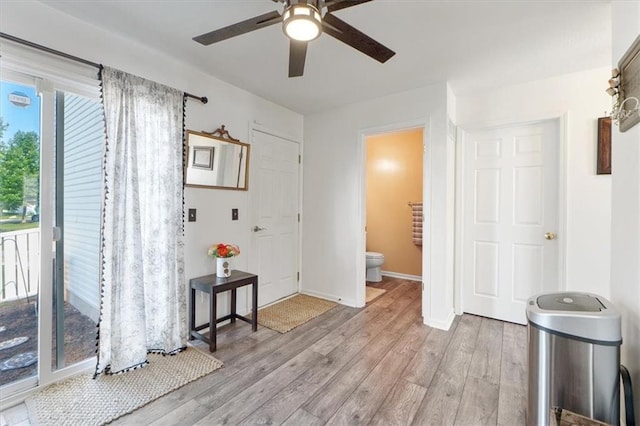 3486 SW Wysteria Ter, Lees Summit, MO 64082 - bedroom featuring wood finished floors and ensuite bathroom