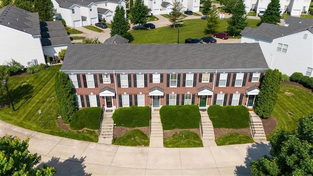 3486 SW Wysteria Ter, Lees Summit, MO 64082 - aerial perspective of suburban area