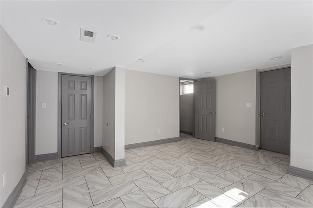2517 Red Bridge Ter, Kansas City, MO 64131 - empty room with baseboards and recessed lighting
