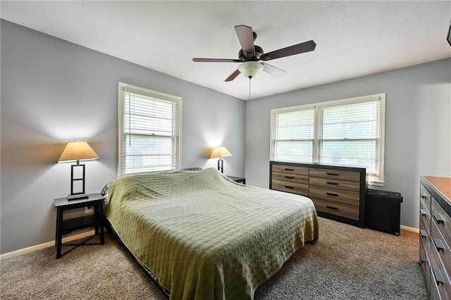 701 N Apache Dr, Independence, MO 64056 - bedroom with light colored carpet, multiple windows, and baseboards