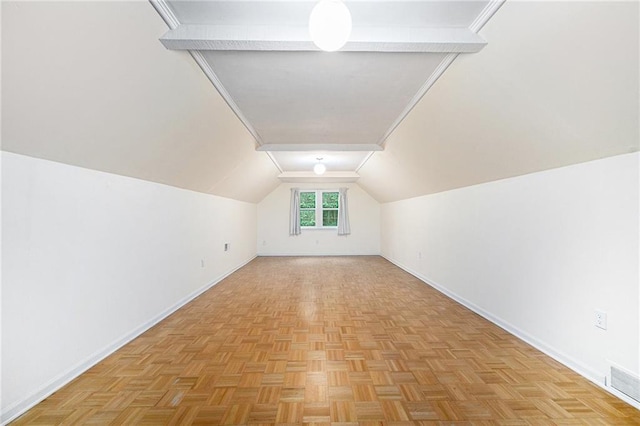 9601 W 97th St, Overland Park, KS 66212 - bonus room with baseboards and vaulted ceiling