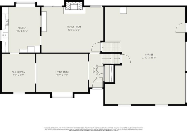 9601 W 97th St, Overland Park, KS 66212 - floor plan / room layout