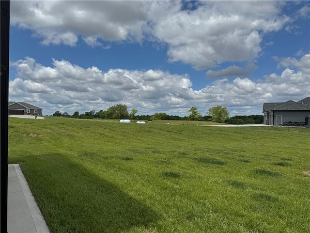 6601 Lakeside Cir, Odessa, MO 64076 - view of green lawn with a view of rural / pastoral area