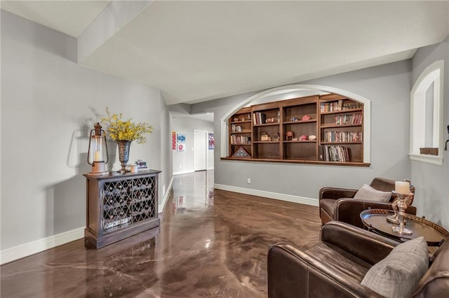 2301 NE 110th St, Kansas City, MO 64155 - living area featuring baseboards