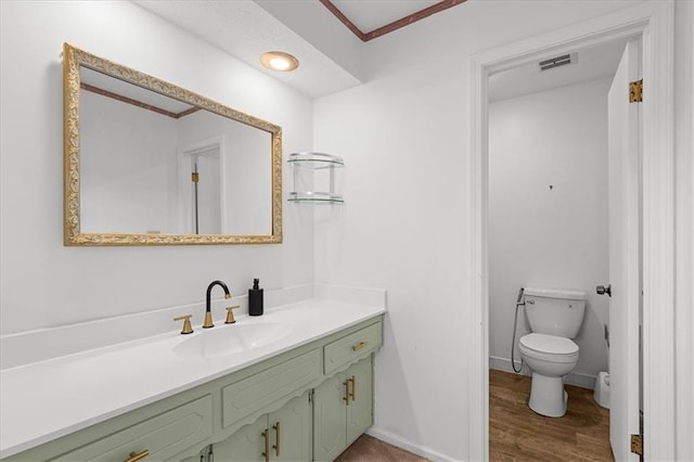 12509 W 100th Ter, Lenexa, KS 66215 - bathroom with vanity and wood finished floors