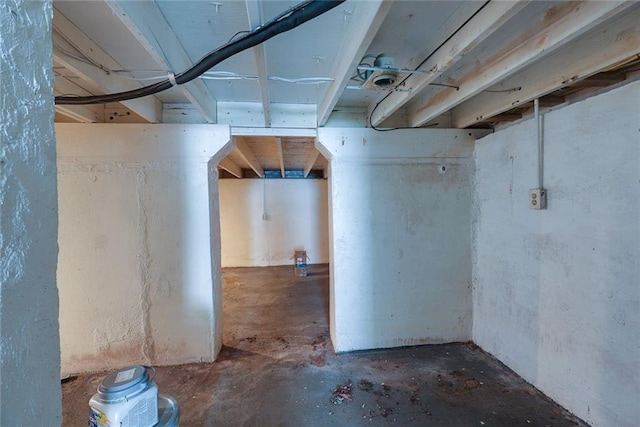 814 E Hayward Ave, Independence, MO 64050 - view of unfinished basement