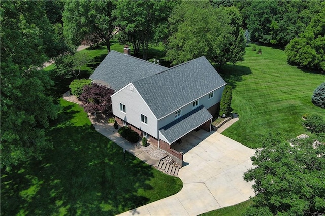 1908 Pine Ridge Dr, Leavenworth, KS 66048 - aerial view of property and surrounding area