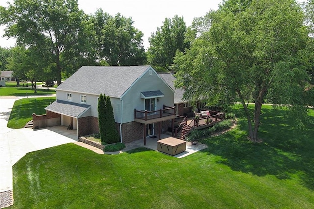 1908 Pine Ridge Dr, Leavenworth, KS 66048 - aerial view of property and surrounding area