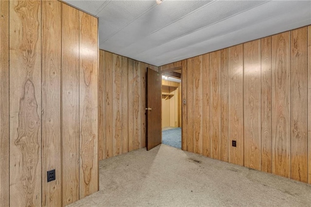 39135 Plum Creek Rd, Osawatomie, KS 66064 - unfurnished room featuring carpet and wooden walls