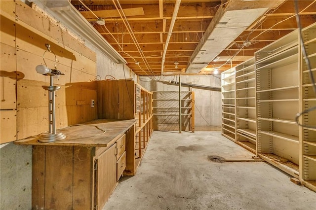 39135 Plum Creek Rd, Osawatomie, KS 66064 - view of unfinished basement