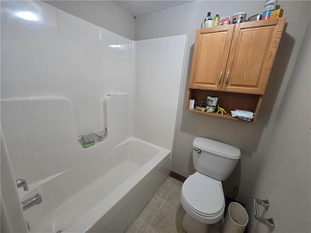 657 SW Tisha Ln, Grain Valley, MO 64029 - bathroom with toilet and shower / tub combination