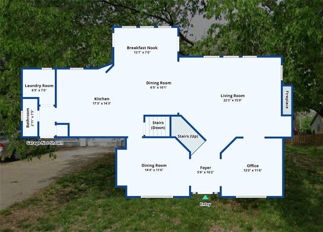 11580 S Skyview Ln, Olathe, KS 66061 - property floor plan