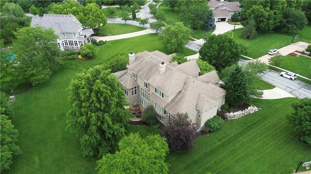 14606 Granada Rd, Leawood, KS 66224 - aerial view