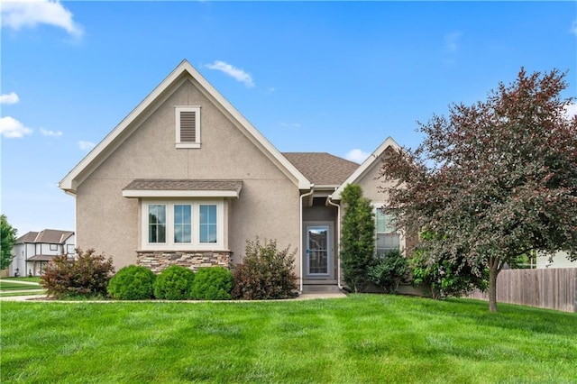 20740 W 224th St, Spring Hill, KS 66083 - view of front facade featuring stucco siding and stone siding