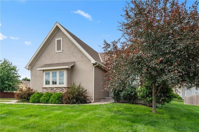 20740 W 224th St, Spring Hill, KS 66083 - view of front of home with stucco siding and stone siding