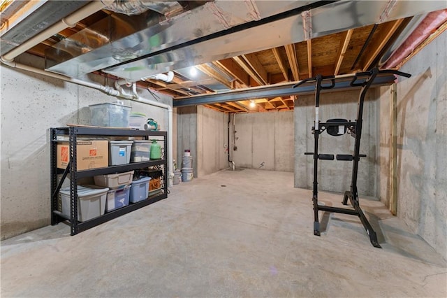 20740 W 224th St, Spring Hill, KS 66083 - view of unfinished below grade area