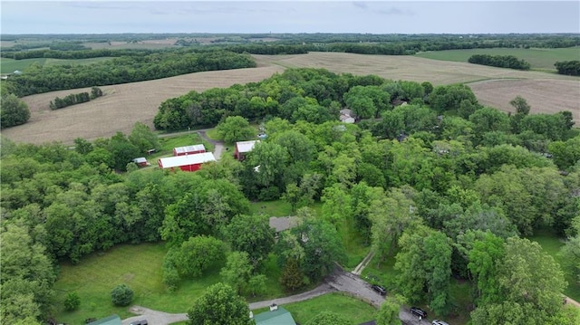 19490 Countryside Cir, Weston, MO 64098 - aerial overview of property's location with rural landscape