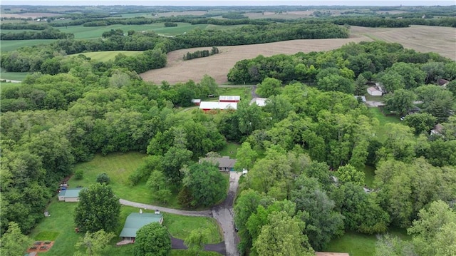 19490 Countryside Cir, Weston, MO 64098 - aerial overview of property's location featuring rural landscape