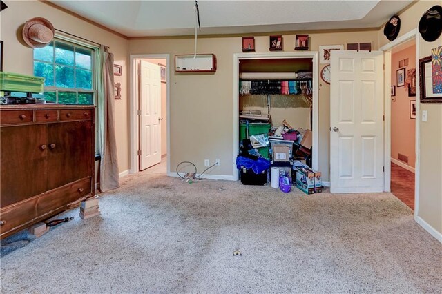 19490 Countryside Cir, Weston, MO 64098 - carpeted dining space featuring baseboards