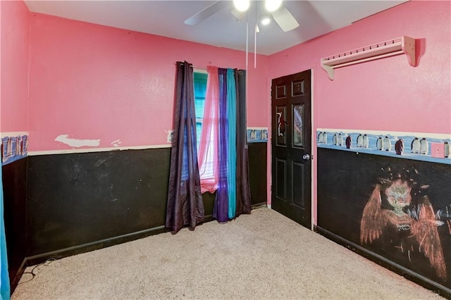 19490 Countryside Cir, Weston, MO 64098 - bedroom featuring carpet and a ceiling fan
