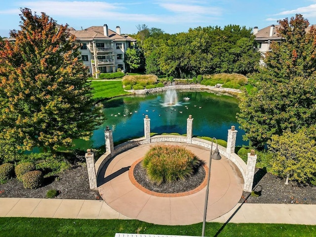 4801 W 133rd St Unit 103, Leawood, KS 66209 - view of home's community featuring a water view