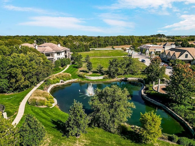 4801 W 133rd St Unit 103, Leawood, KS 66209 - drone / aerial view of a large body of water