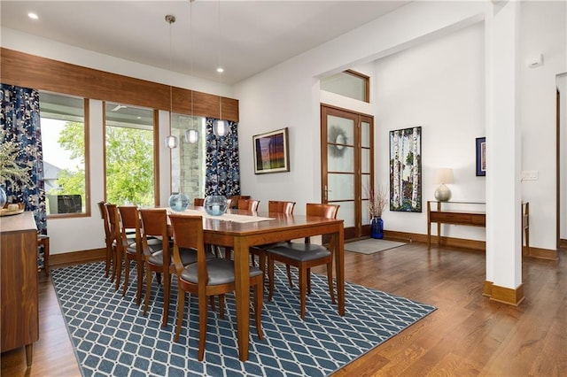 25075 W 105th Ter, Olathe, KS 66061 - dining room featuring wood finished floors and recessed lighting