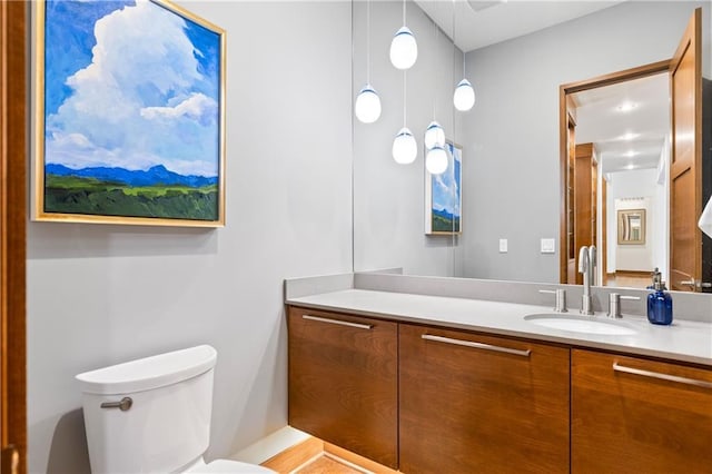 25075 W 105th Ter, Olathe, KS 66061 - bathroom featuring toilet and vanity