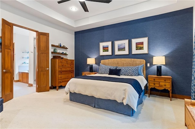 25075 W 105th Ter, Olathe, KS 66061 - bedroom featuring baseboards and ceiling fan