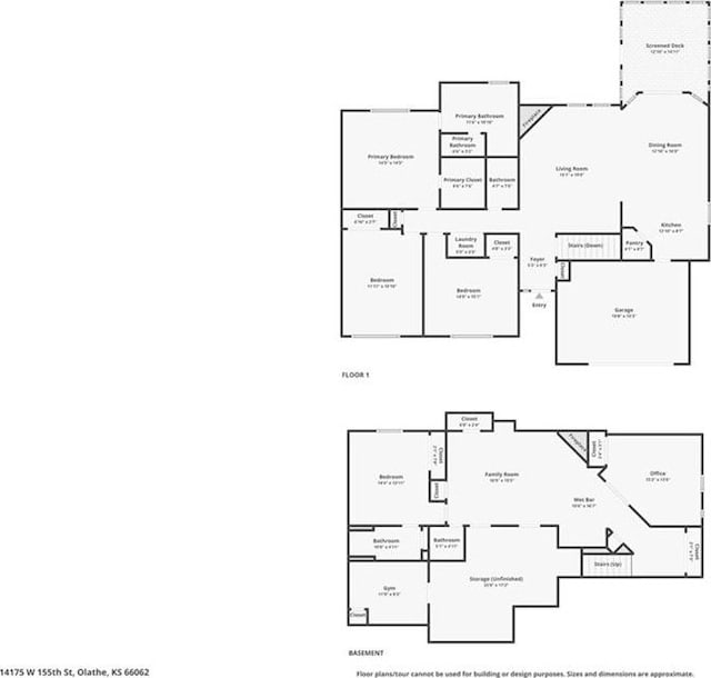 14175 W 155th St, Olathe, KS 66062 - home floor plan