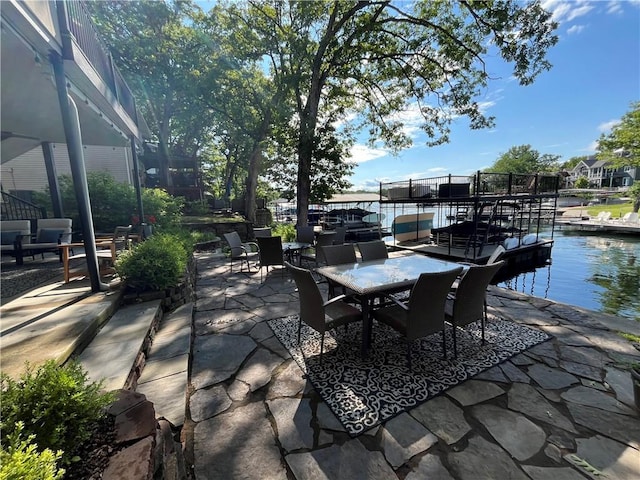 53 Z St, Lees Summit, MO 64086 - view of patio / terrace featuring outdoor dining space