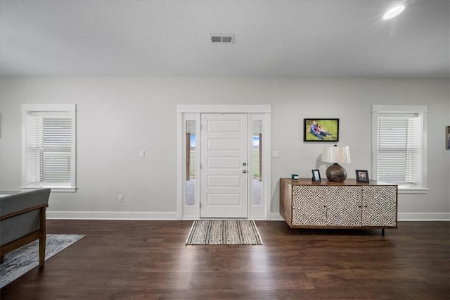 690 SW T Hwy, Holden, MO 64040 - entrance foyer featuring wood finished floors and baseboards