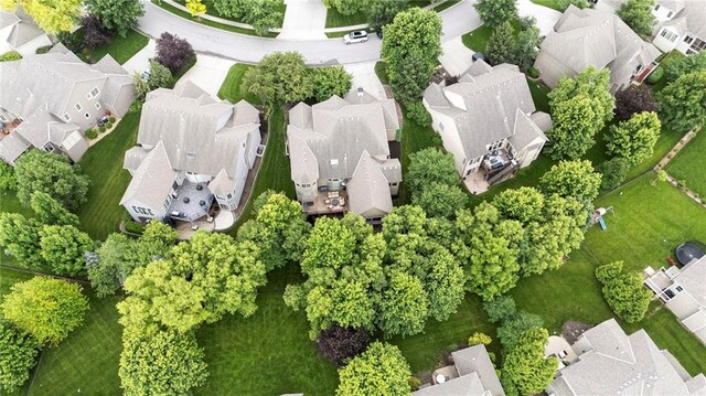 9300 W 156th Pl, Overland Park, KS 66221 - aerial perspective of suburban area